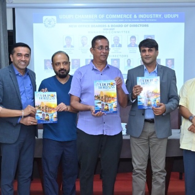 1st Monthly Members Meeting of Udupi Chamber of Commerce and Industries
