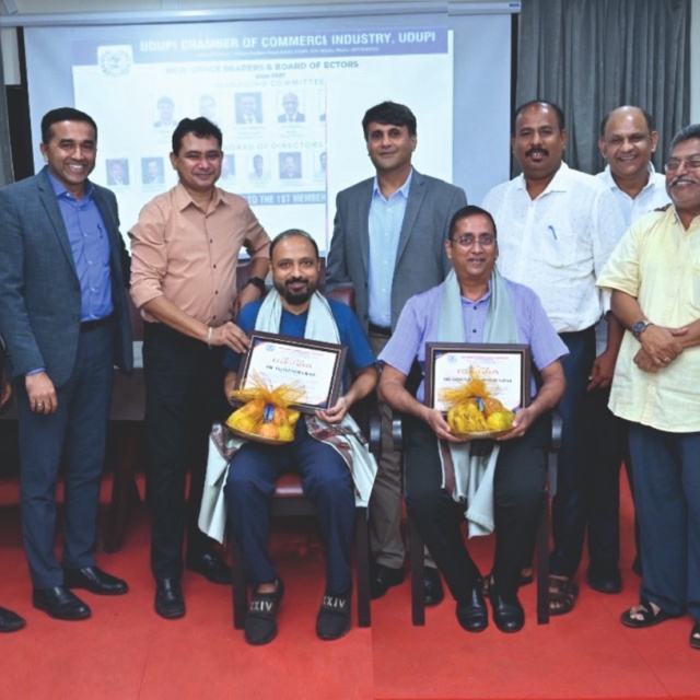 1st Monthly Members Meeting of Udupi Chamber of Commerce and Industries